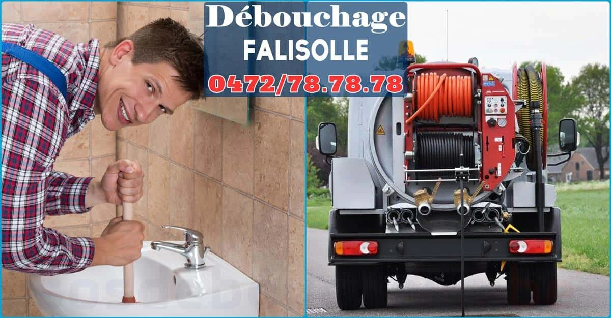 Débouchage de canalisations à Falisolle 5060