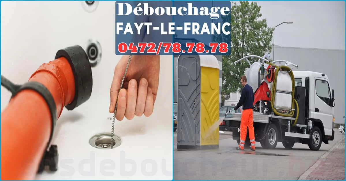 Débouchage de canalisations à Fayt-le-Franc 7387