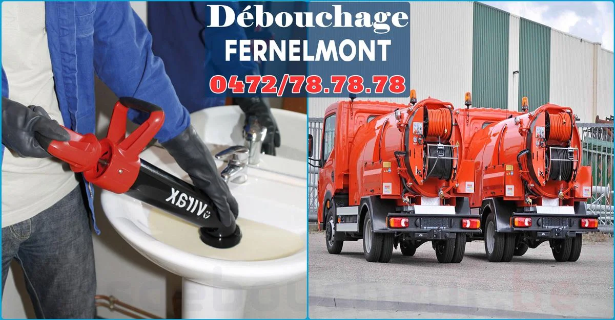 Débouchage Fernelmont ⭐ SOS Déboucheur
