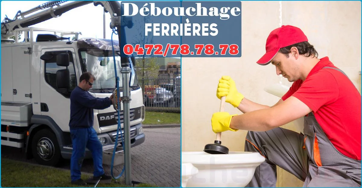 Débouchage Ferrières ⭐ SOS Déboucheur