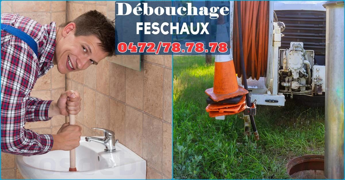 Débouchage de canalisations à Feschaux 5570