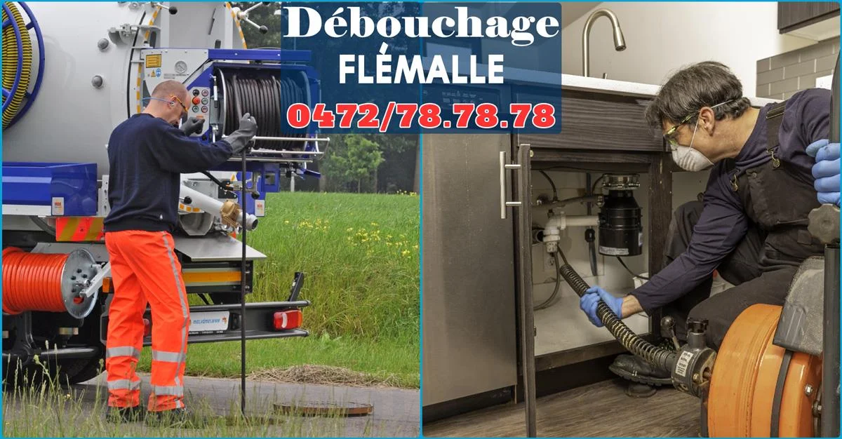 Débouchage Flémalle ⭐ SOS Déboucheur