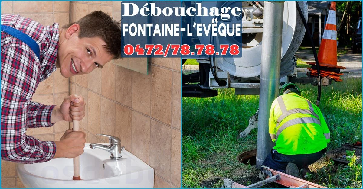 Débouchage Fontaine-l'Évêque ⭐ SOS Déboucheur