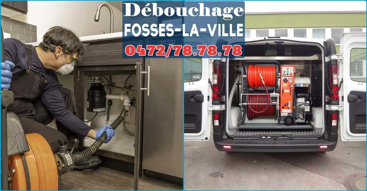 Débouchage Fosses-la-Ville ⭐ SOS Déboucheur