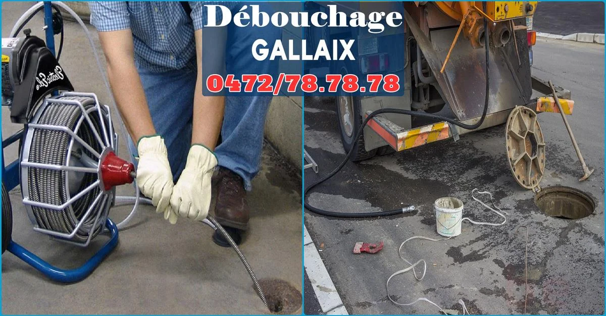Débouchage de canalisations à Gallaix 7906