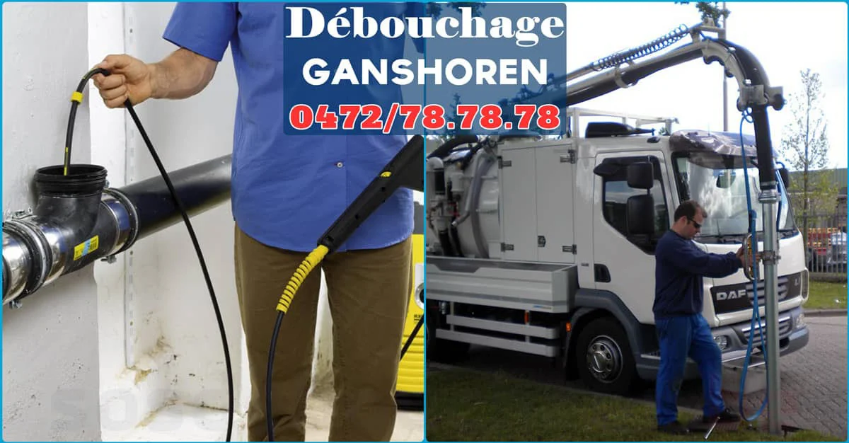 Débouchage Ganshoren ⭐ SOS Déboucheur