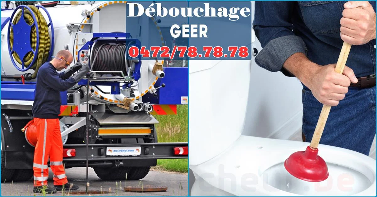 Débouchage Geer ⭐ SOS Déboucheur