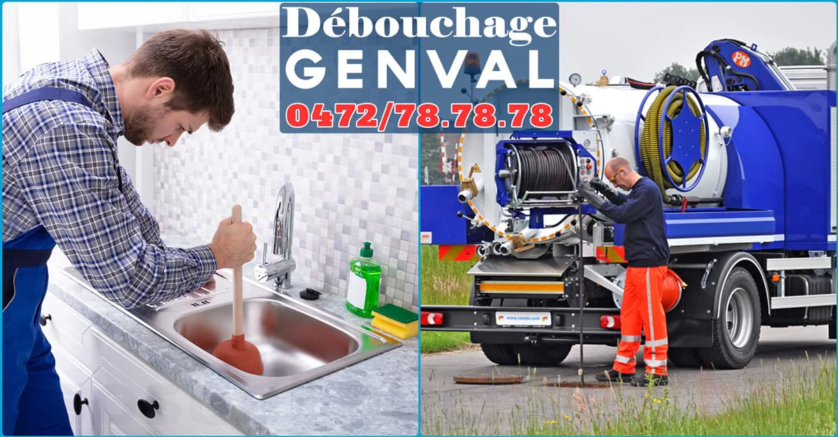 Débouchage de canalisations à Genval 1332