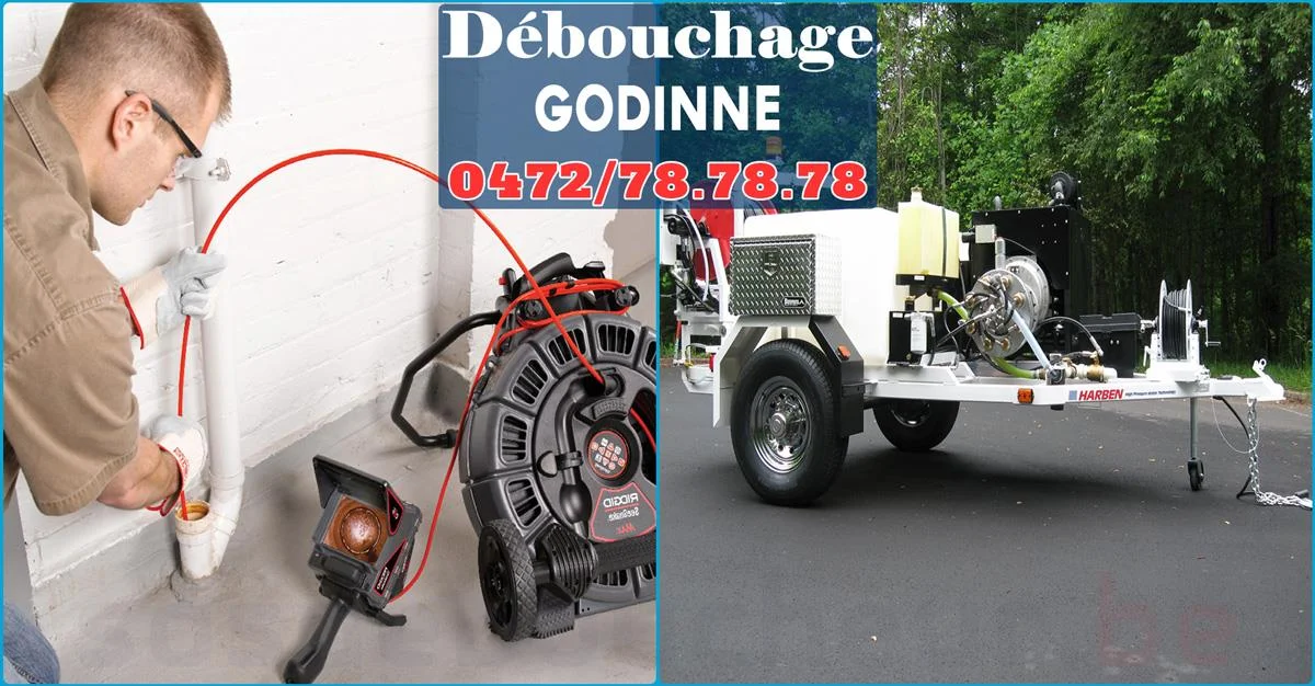 Débouchage de canalisations à Godinne 5530
