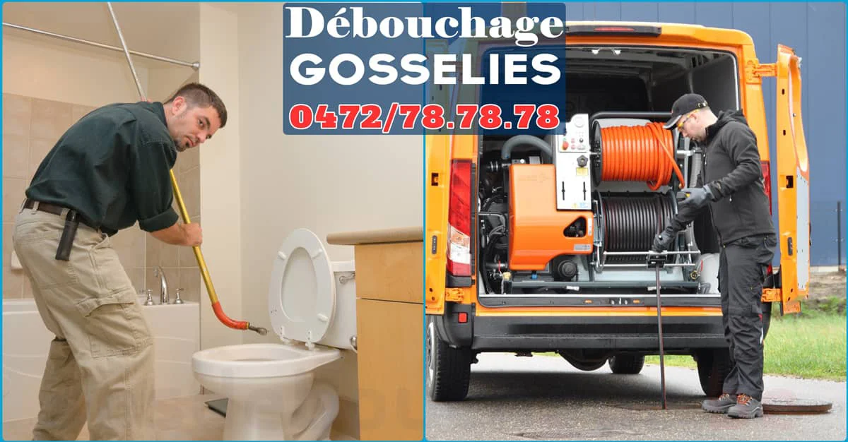 Débouchage de canalisations à Gosselies 6041