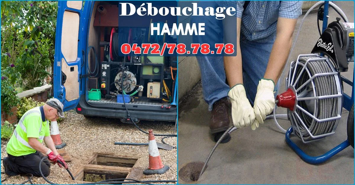 Débouchage de canalisations à Hamme 1785