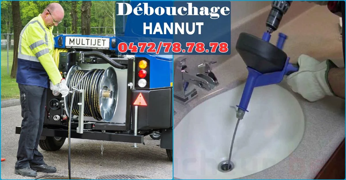 Débouchage Hannut ⭐ SOS Déboucheur