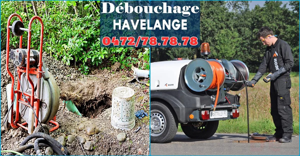 Débouchage Havelange ⭐ SOS Déboucheur