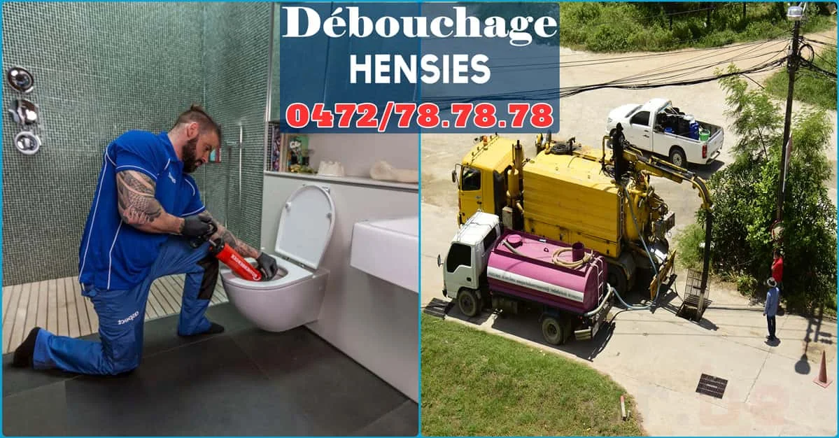 Débouchage Hensies ⭐ SOS Déboucheur