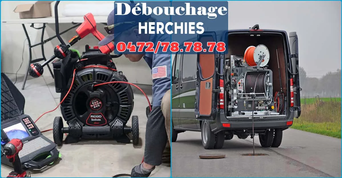 Débouchage de canalisations à Herchies 7050