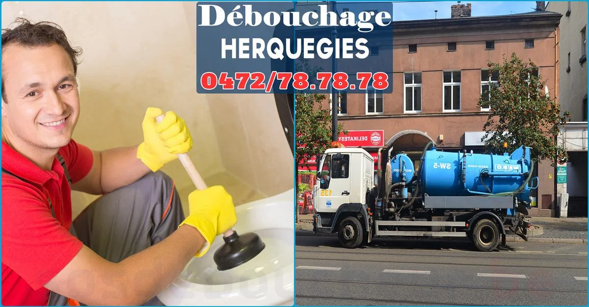 Débouchage de canalisations à Herquegies 7911