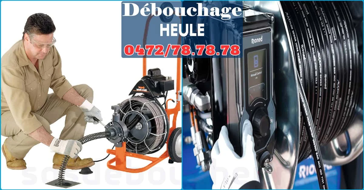 Débouchage de canalisations à Heule 8501