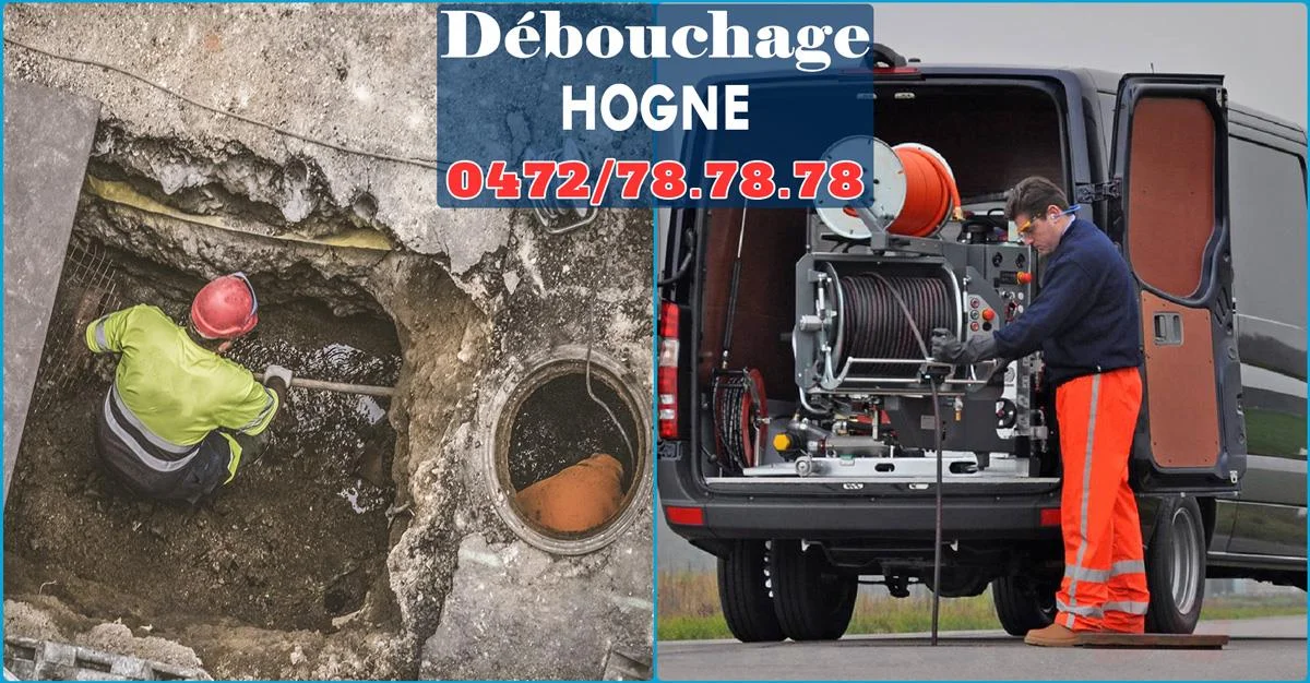Débouchage de canalisations à Hogne 5377