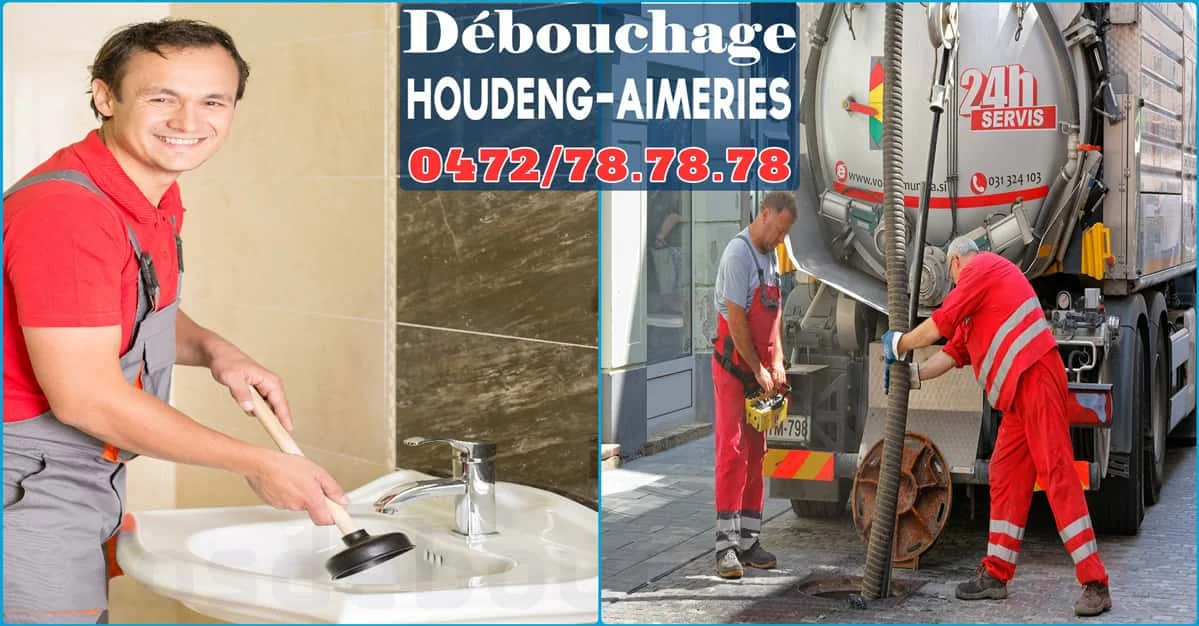 Débouchage de canalisations à Houdeng-Aimeries 7110