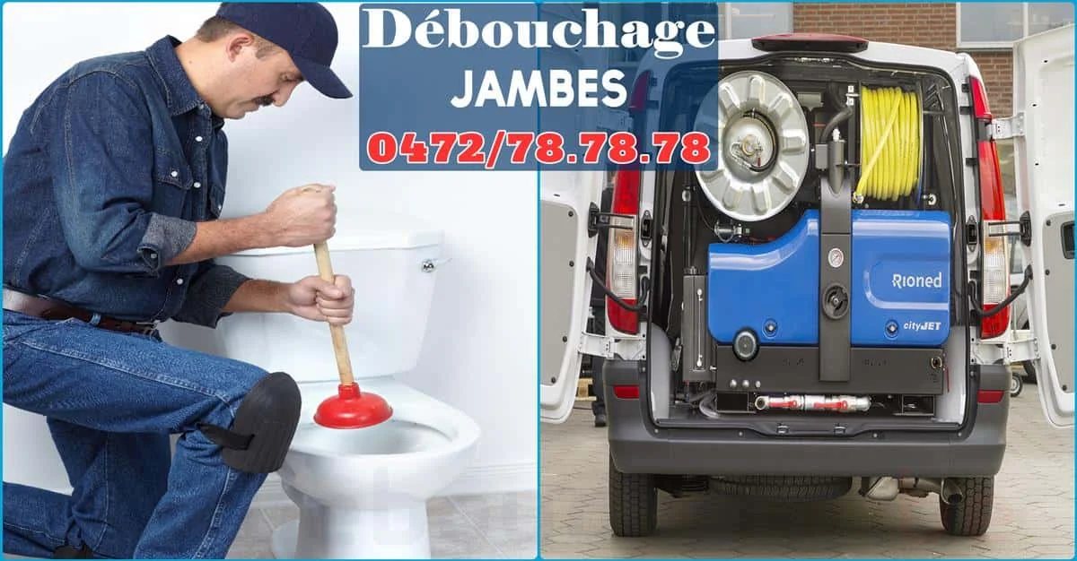 Débouchage de canalisations à Jambes 5100