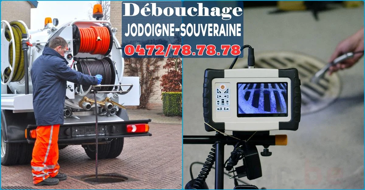 Débouchage de canalisations à Jodoigne-Souveraine 1370