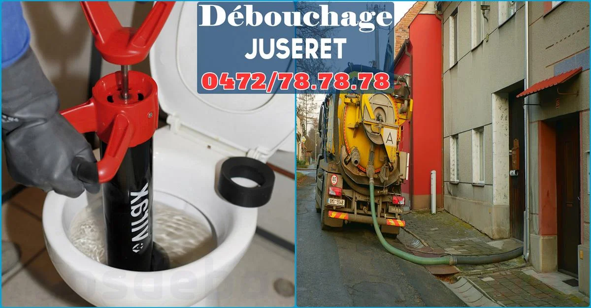 Débouchage de canalisations à Juseret 6642