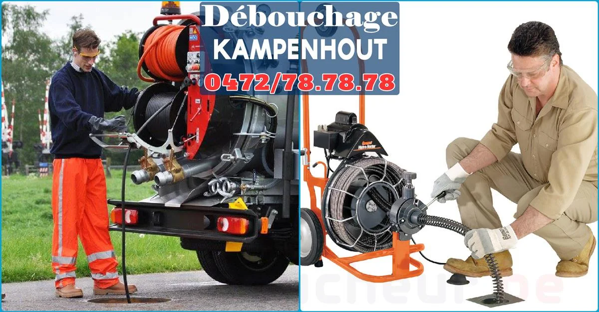 Débouchage Kampenhout ⭐ SOS Déboucheur