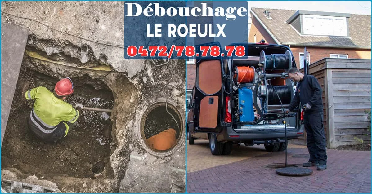Débouchage Le Roeulx ⭐ SOS Déboucheur