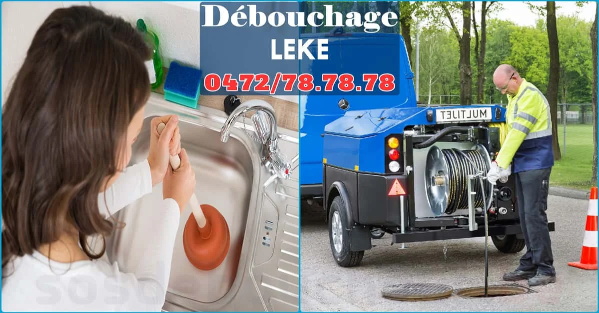 Débouchage de canalisations à Leke 8600