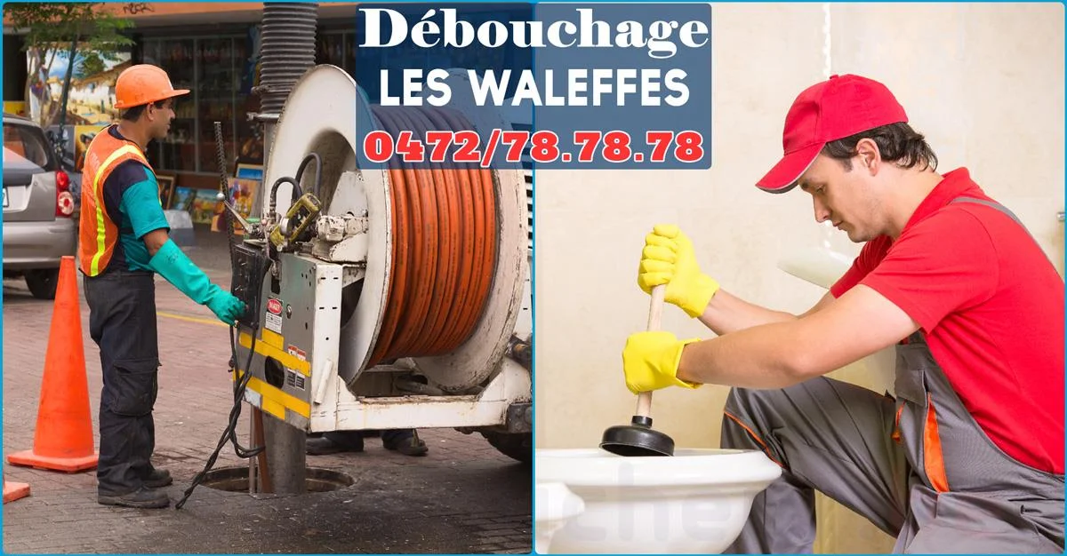 Débouchage de canalisations à Les Waleffes 4317