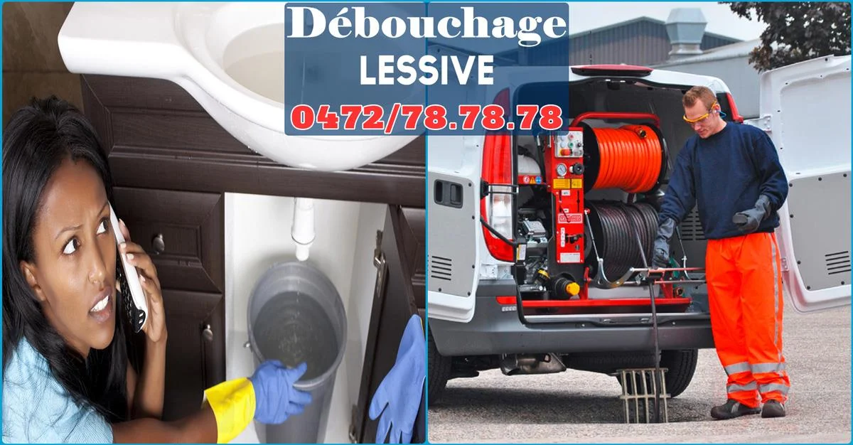 Débouchage de canalisations à Lessive 5580