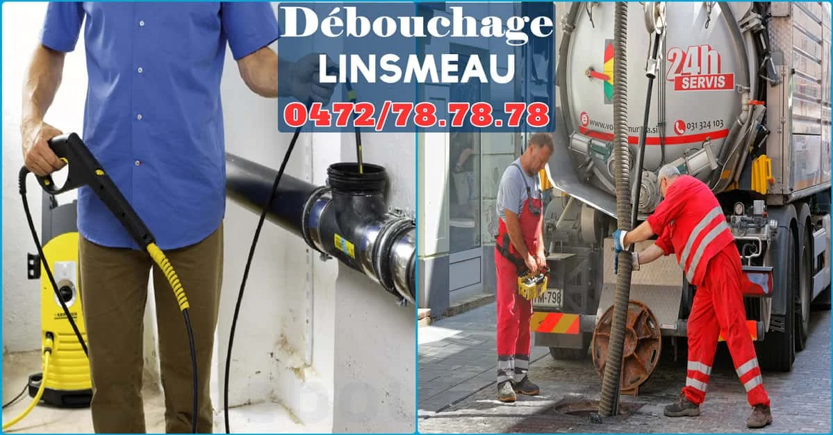 Débouchage de canalisations à Linsmeau 1357