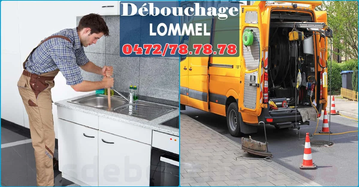 Débouchage Lommel ⭐ SOS Déboucheur