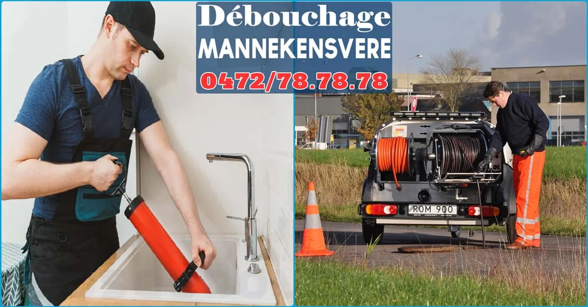 Débouchage de canalisations à Mannekensvere 8433
