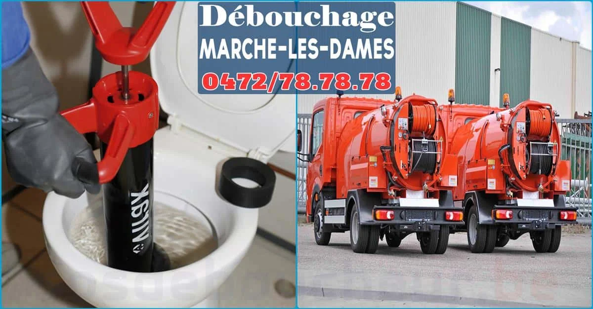 Débouchage de canalisations à Marche-les-Dames 5024