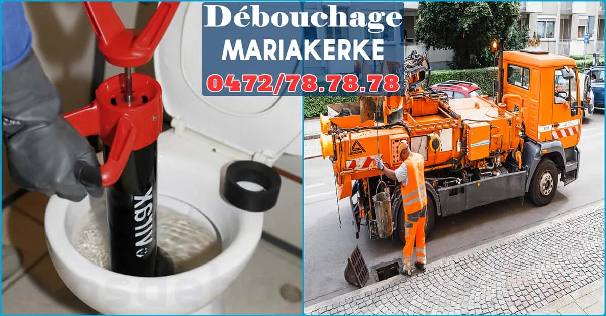 Débouchage de canalisations à Mariakerke 9030