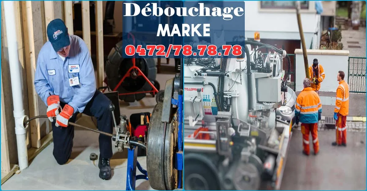 Débouchage de canalisations à Marke 8510