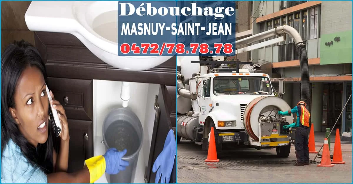 Débouchage de canalisations à Masnuy-Saint-Jean 7050