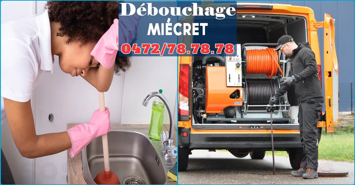 Débouchage de canalisations à Miécret 5376