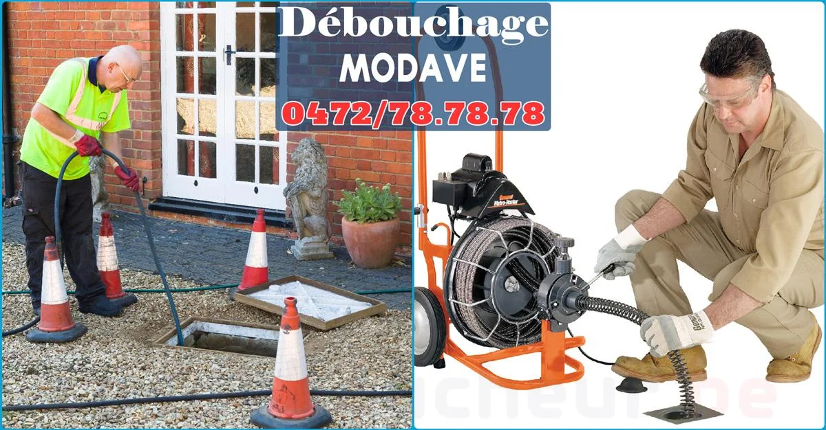 Débouchage Modave ⭐ SOS Déboucheur