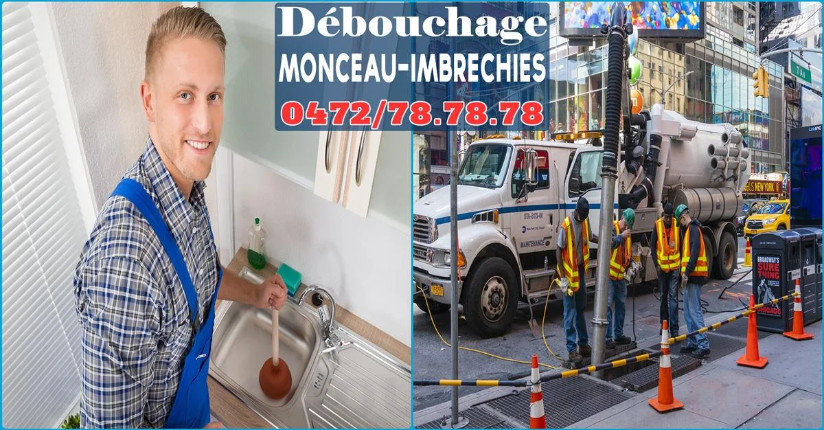 Débouchage de canalisations à Monceau-Imbrechies 6592