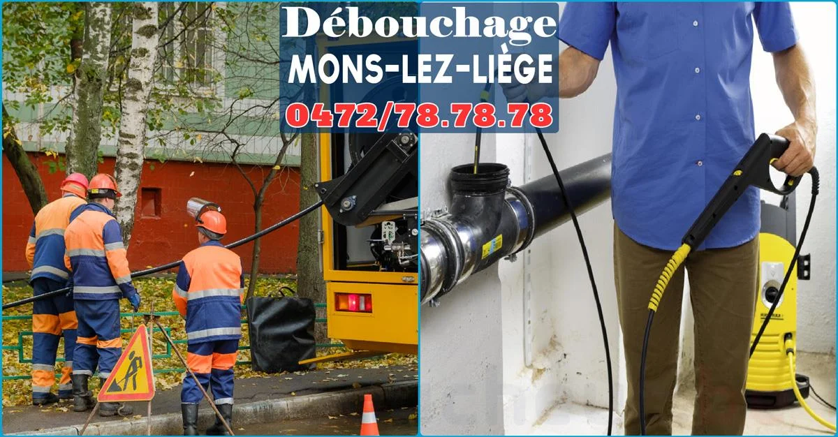 Débouchage de canalisations à Mons-lez-Liège 4400