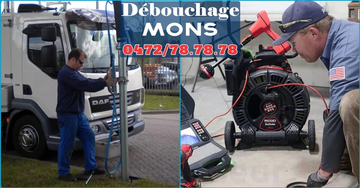 Débouchage Mons (Bergen) ⭐ SOS Déboucheur