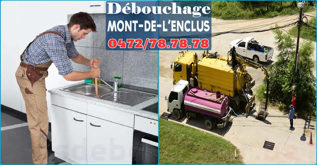 Débouchage Mont-de-l'Enclus ⭐ SOS Déboucheur