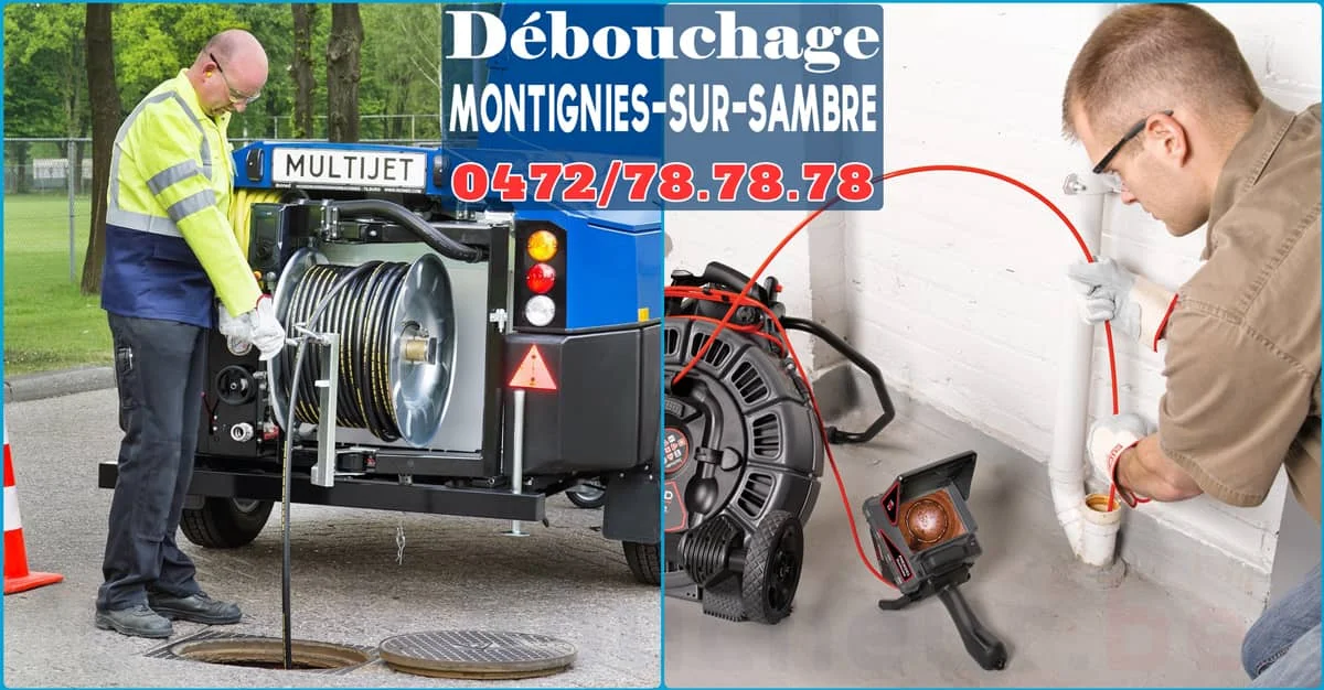 Débouchage de canalisations à Montignies-sur-Sambre 6061