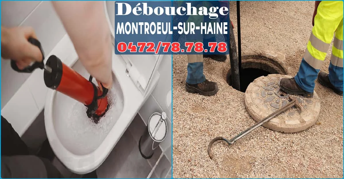 Débouchage de canalisations à Montrœul-sur-Haine 7350