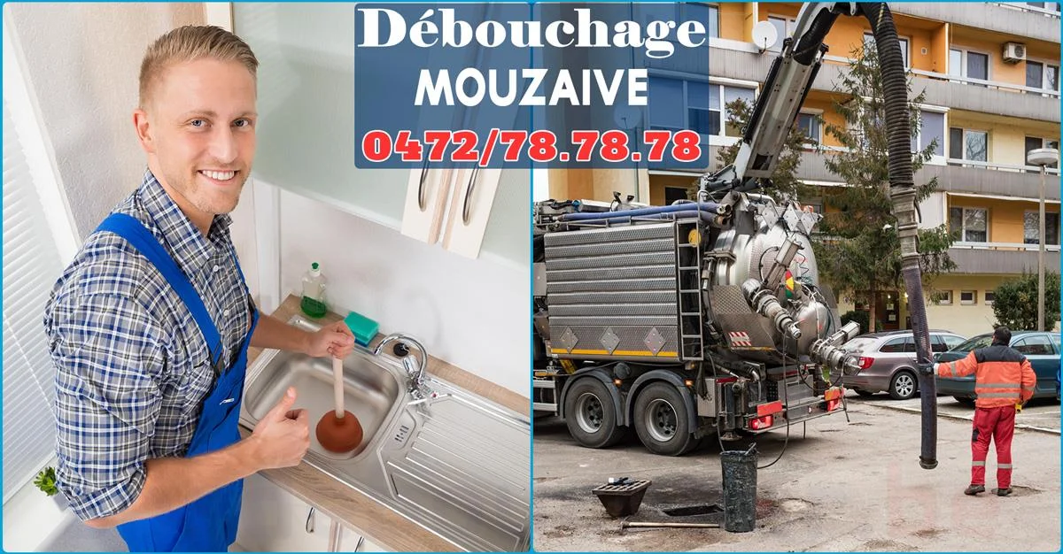 Débouchage de canalisations à Mouzaive 5550