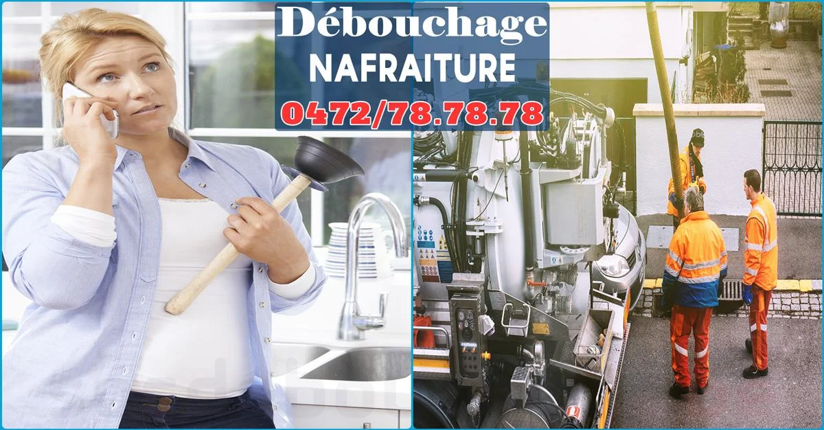 Débouchage de canalisations à Nafraiture 5550