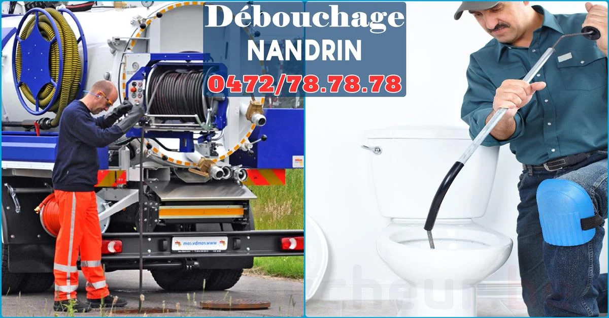 Débouchage Nandrin ⭐ SOS Déboucheur