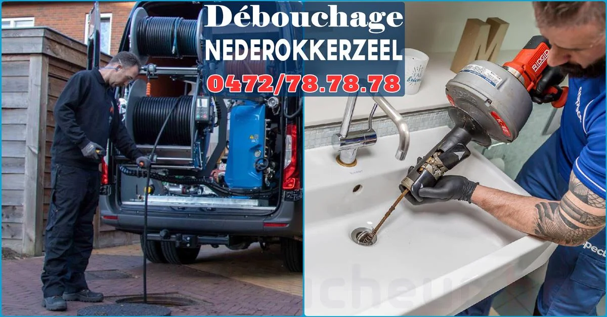 Débouchage de canalisations à Nederokkerzeel 1910